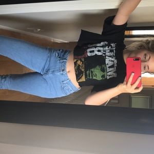 BOB MARLEY cropped t-shirt